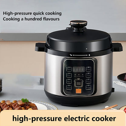 1050W Electric Pressure Cooker Multi-Purpose 5 Litre 10-in-1 Digital Screen UK