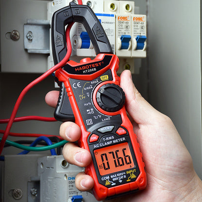 Multifunctional AC and DC Ammeter Clamp Meter