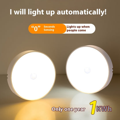 Wireless Smart Infrared Sensor Lamp Aisle Cabinet LED Small Night Lamp