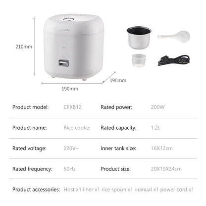 Kawu CFXB12 Rice Cooker