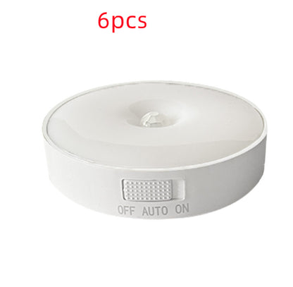 Wireless Smart Infrared Sensor Lamp Aisle Cabinet LED Small Night Lamp