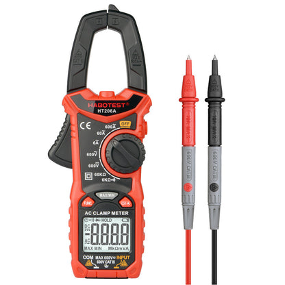 Multifunctional AC and DC Ammeter Clamp Meter