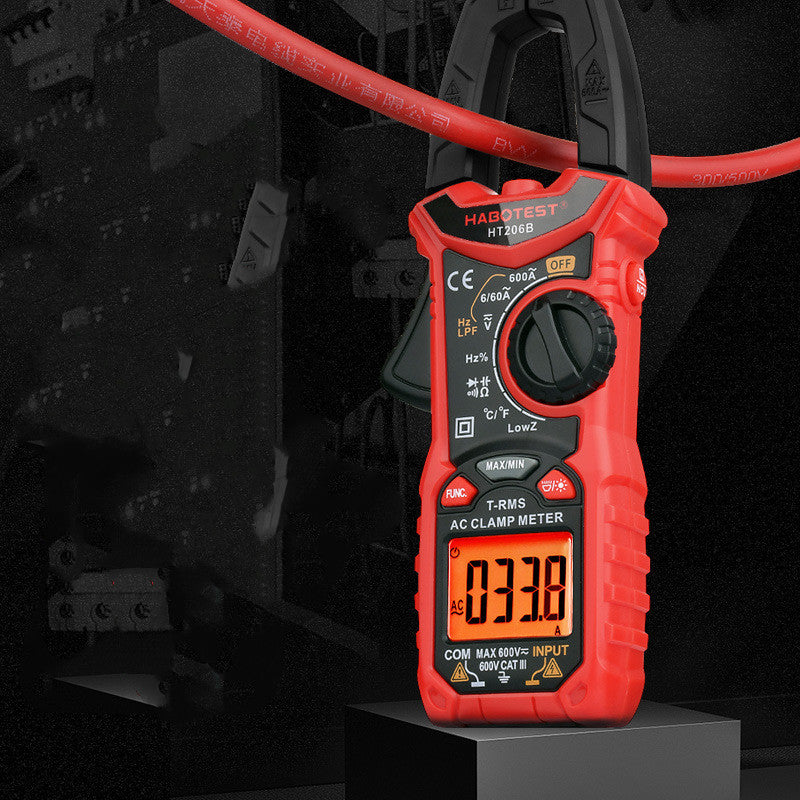 Multifunctional AC and DC Ammeter Clamp Meter