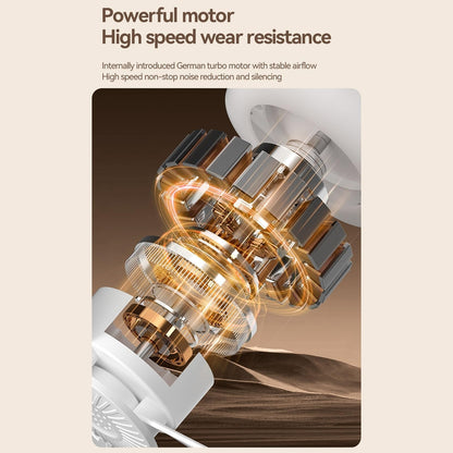 Multi-Function Portable Fan With 3600mAh Battery, LED Light, Mosquito Repellent & Remote Control