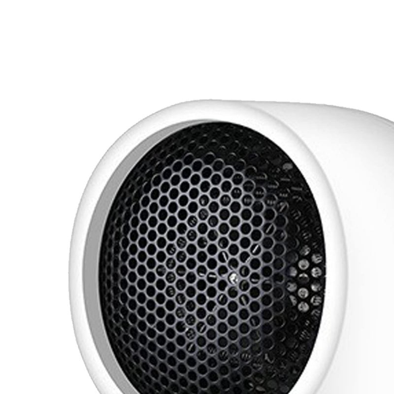 400W Mini Electric Heater Portable Desktop Fan Heating Warmer Home Office White