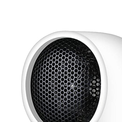 400W Mini Electric Heater Portable Desktop Fan Heating Warmer Home Office White