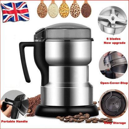 300W Electric Coffee Grinder Grinding Milling Bean Nut Spice Matte Blade Blende