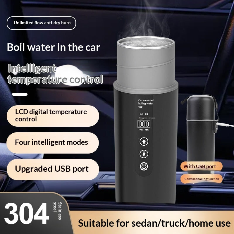 Portable Car-compatible USB Heating Cup