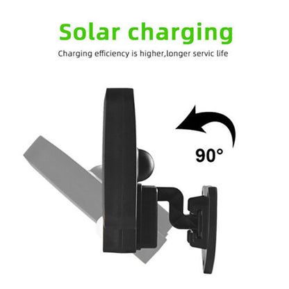 2pcs Solar Street Light, Solar Power PIR Motion Sensor Wall Light, 3 Lighting Modes 117COB Wall